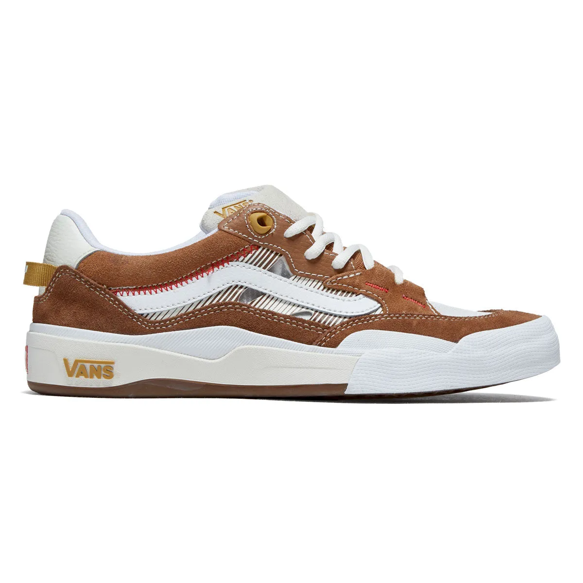 Breathable Linings Shock Resistance Vans Wayvee 2 Shoes - Brown