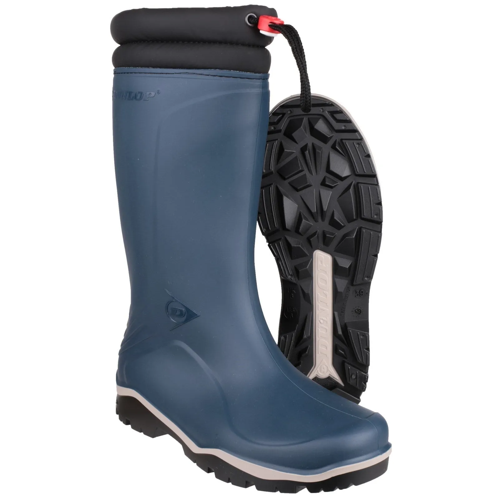 Dunlop Unisex Blizzard Wellington Blue All Terrain Fit