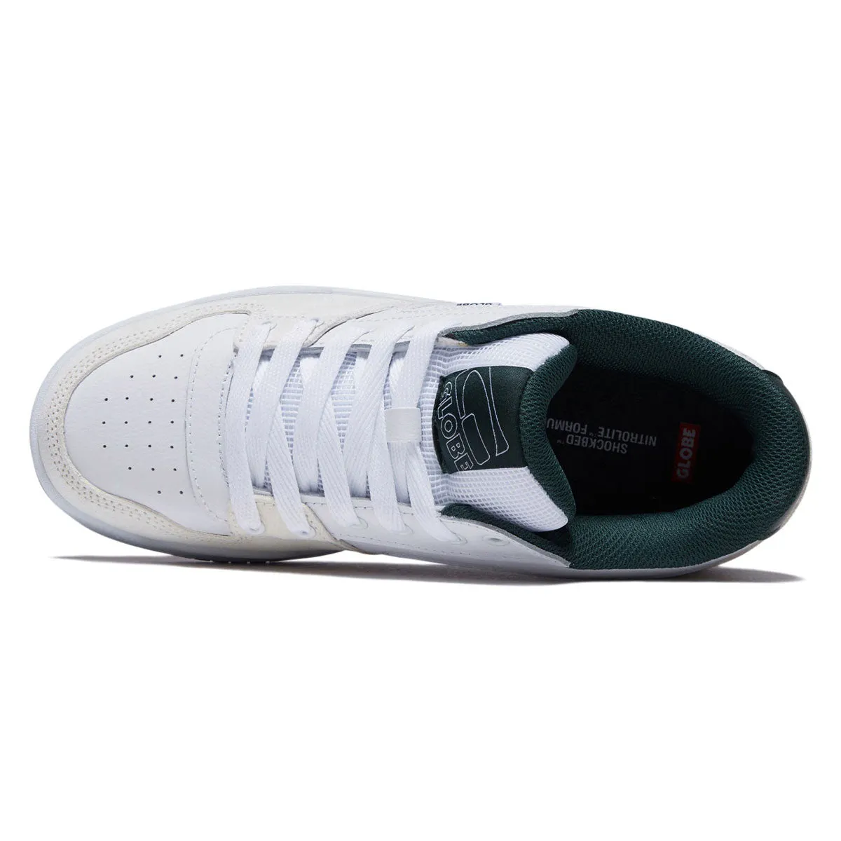 Easy Walk Everyday Ride Globe Mojo 2.0 Shoes - White/Pine