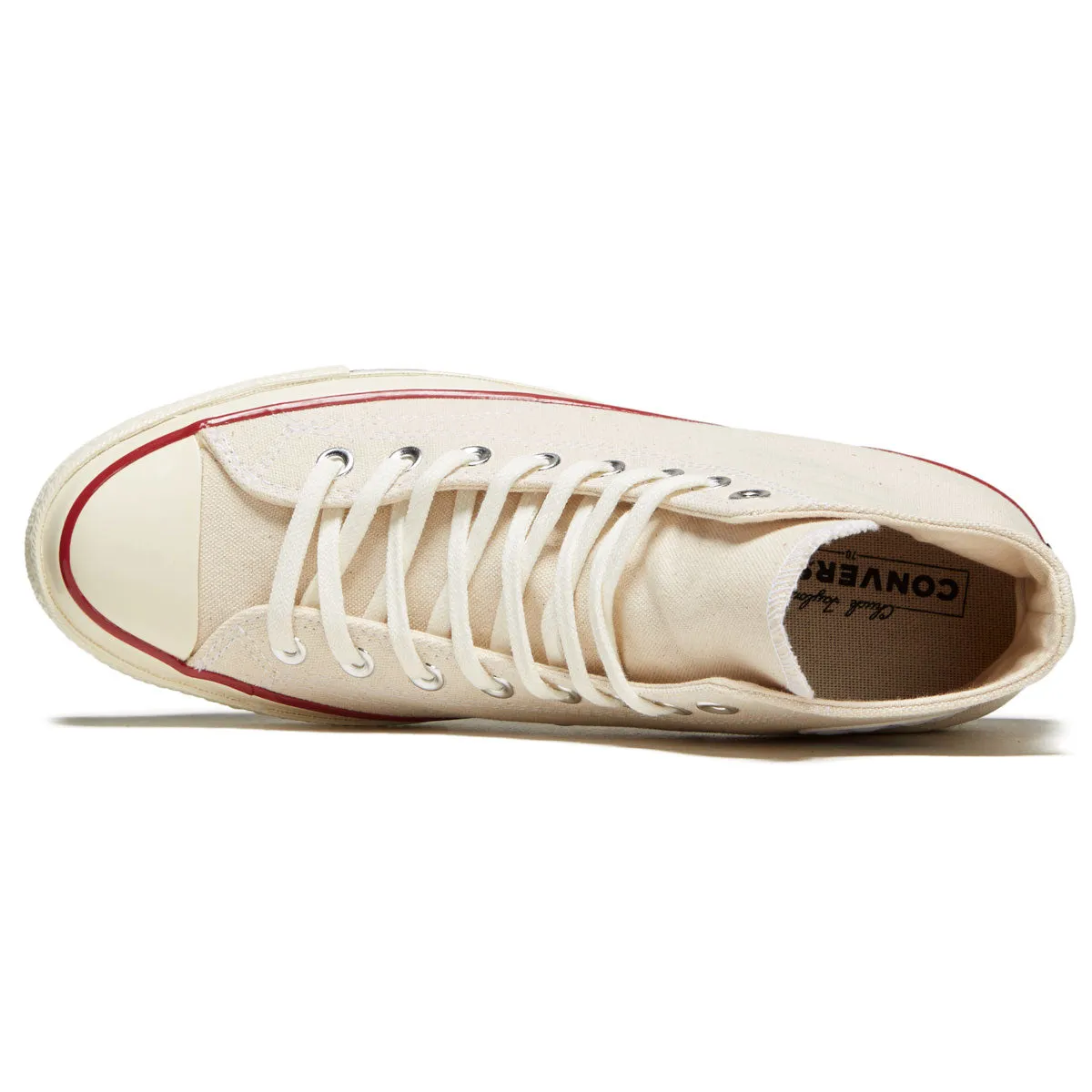 Comfortable Cushion Converse Chuck 70 Hi Shoes - Parchment/Garnet/Egret