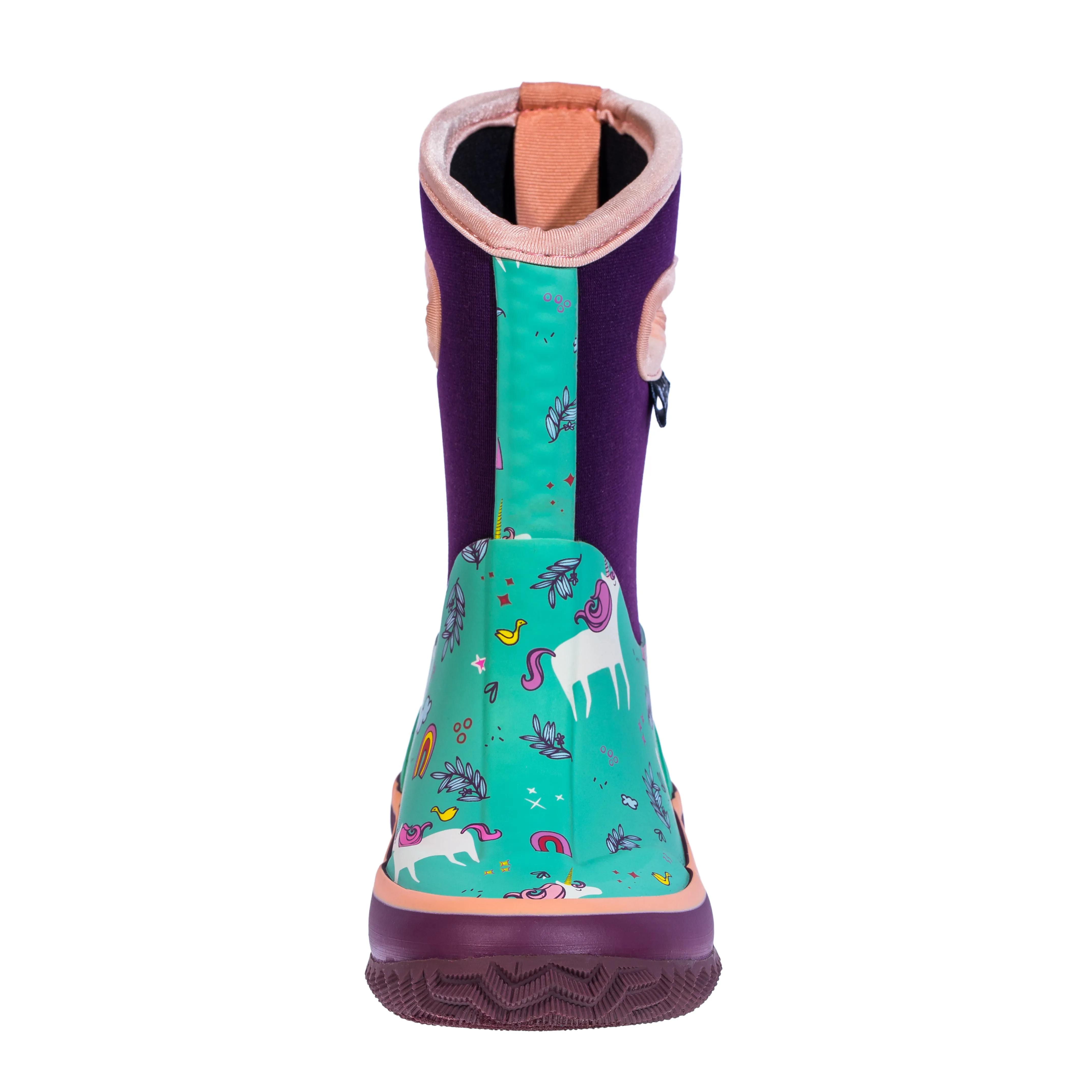 Snooty Unicorn Neoprene Rain/Snow Boots Storm Walk
