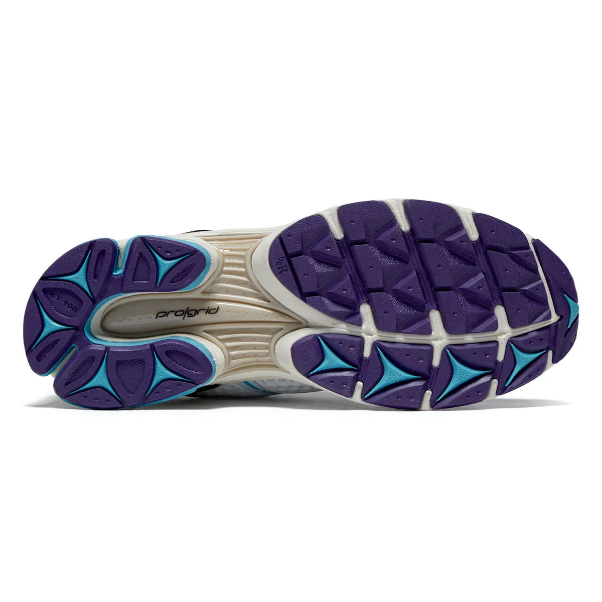 Saucony Progrid Triumph 4 Shoes - White/Blue Impact Ready Sport Step