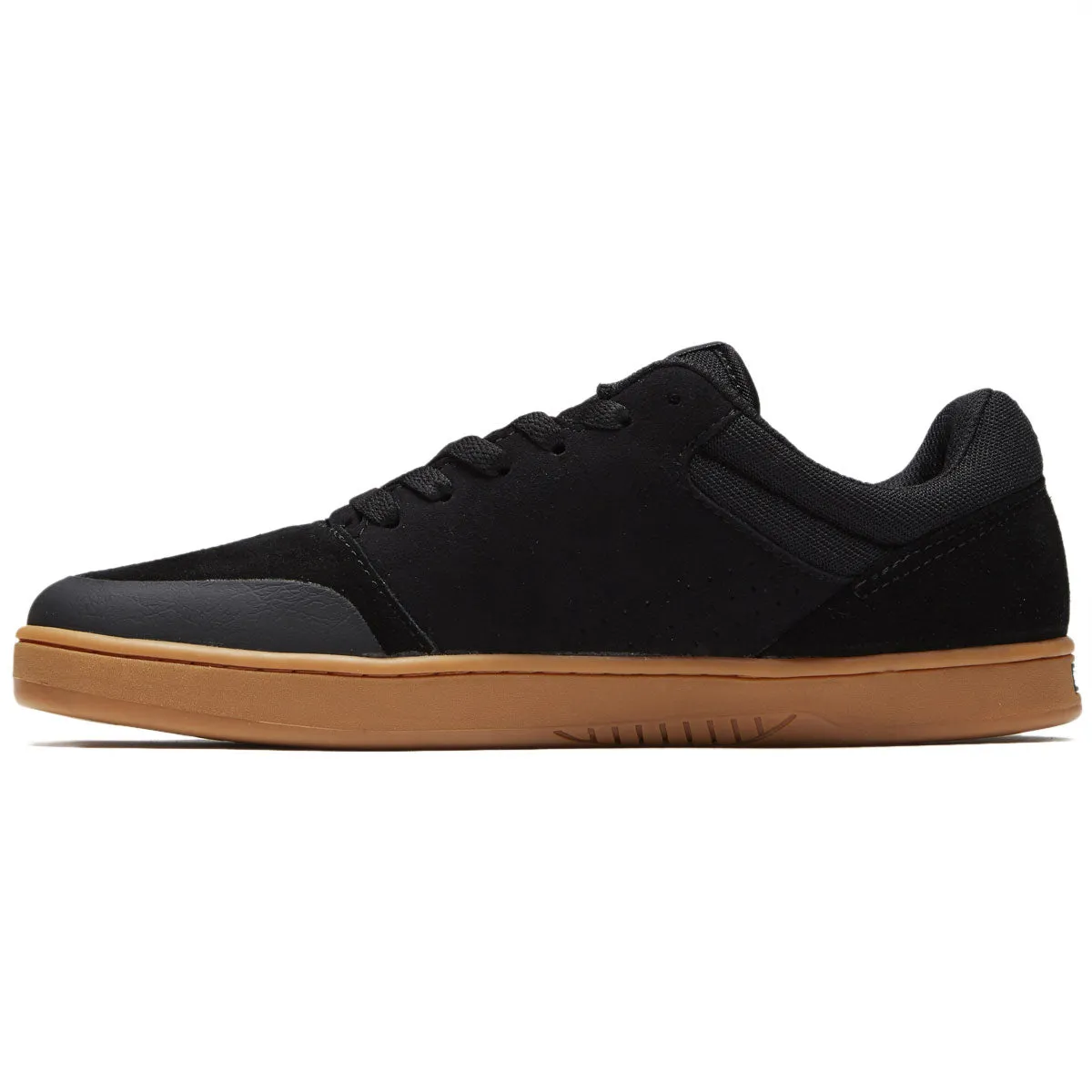Etnies Marana Shoes - Black/Dark Grey/Gum Grip Action All Weather Fit