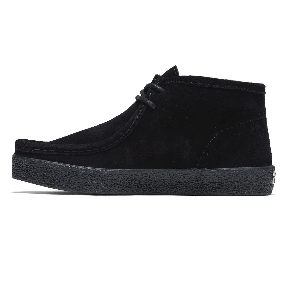 Last Resort AB VM006 Moc Hi Shoes - Black/Black Padded Tongue Resistance to wear