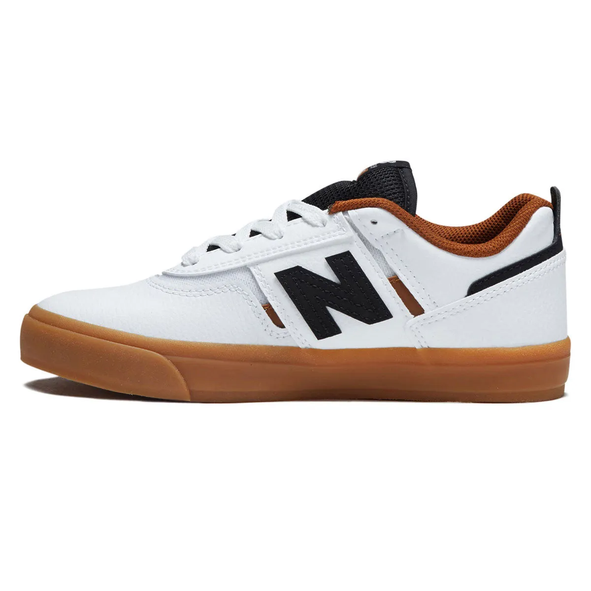 Street Edge Long Lasting New Balance Youth 306 Foy Shoes - White/Gum