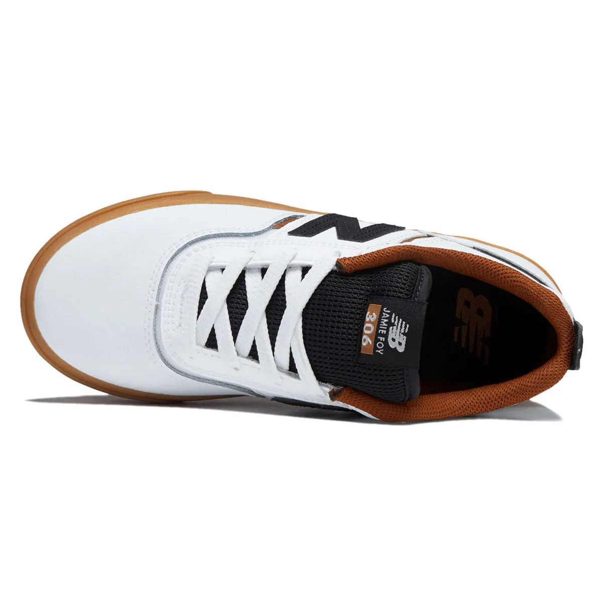 Performance Driven New Balance Youth 306 Foy Shoes - White/Gum