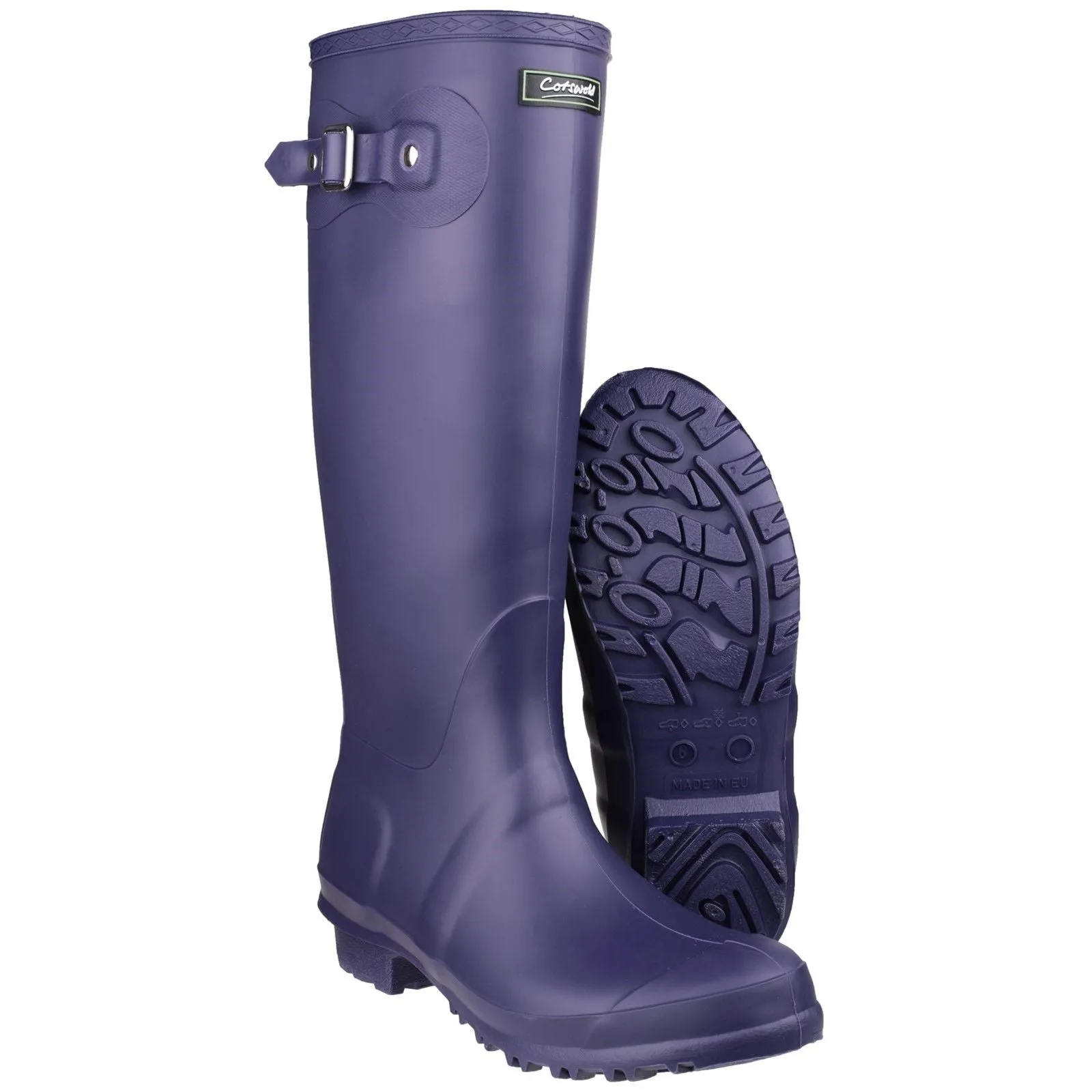 Cotswold Womens Sandringham Wellingtons Purple Winter Essentials Utility Protection
