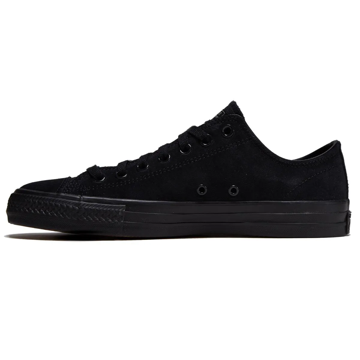 Converse Chuck Taylor All Star Pro Suede Ox Shoes - Black/Black/Black Lightweight Walk