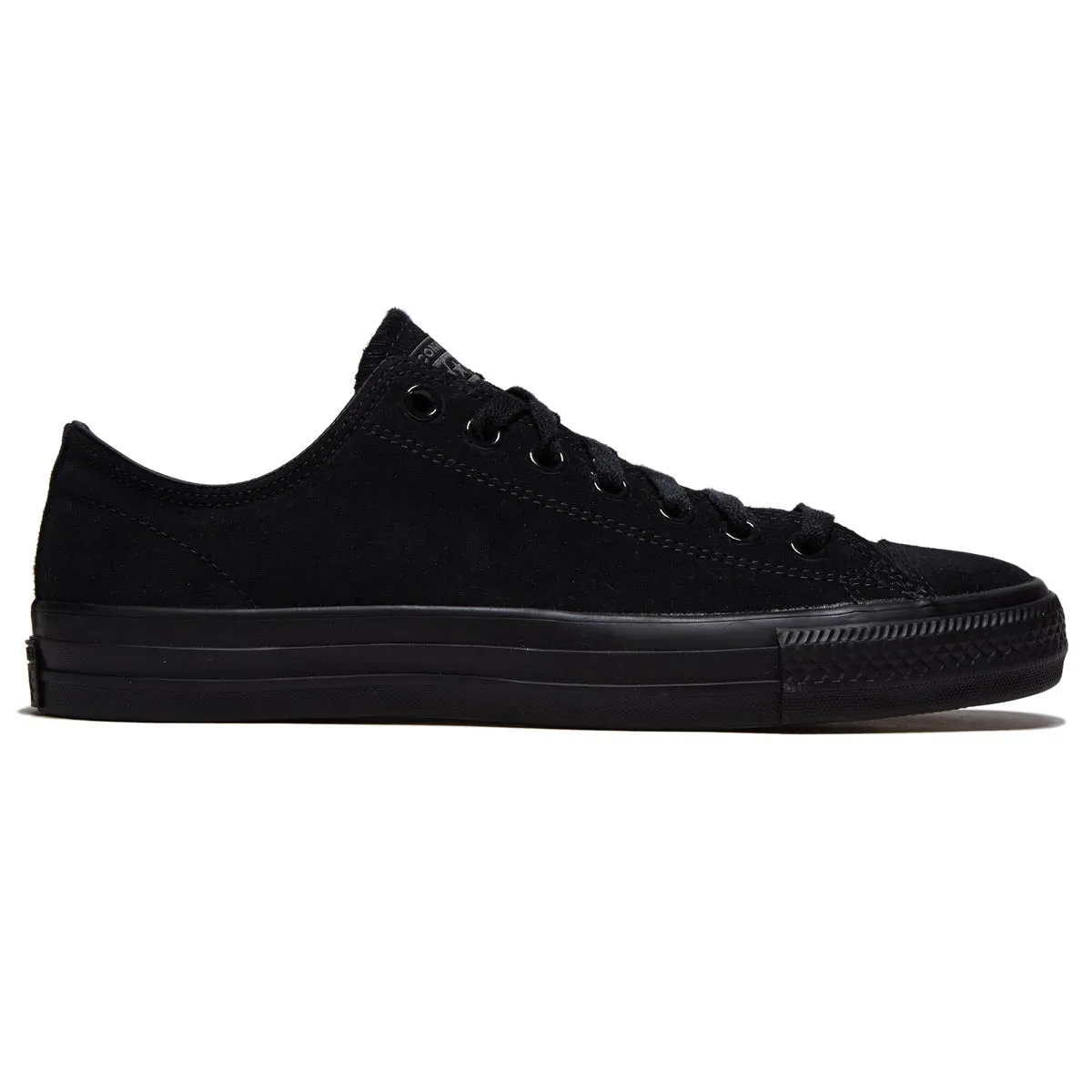 Agile Support Converse Chuck Taylor All Star Pro Suede Ox Shoes - Black/Black/Black
