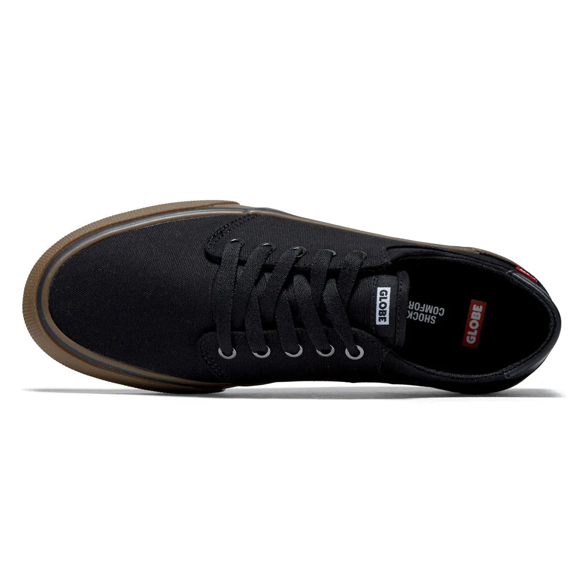 Globe Goodstock Shoes - Black/Gum Suburban Ride