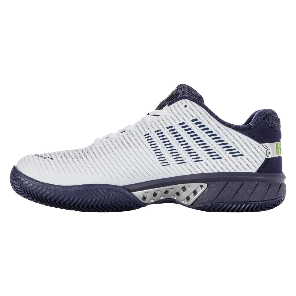 Basic Comfort K-Swiss Hypercourt Express 2 HB (Mens) - White/Peacoat/Silver