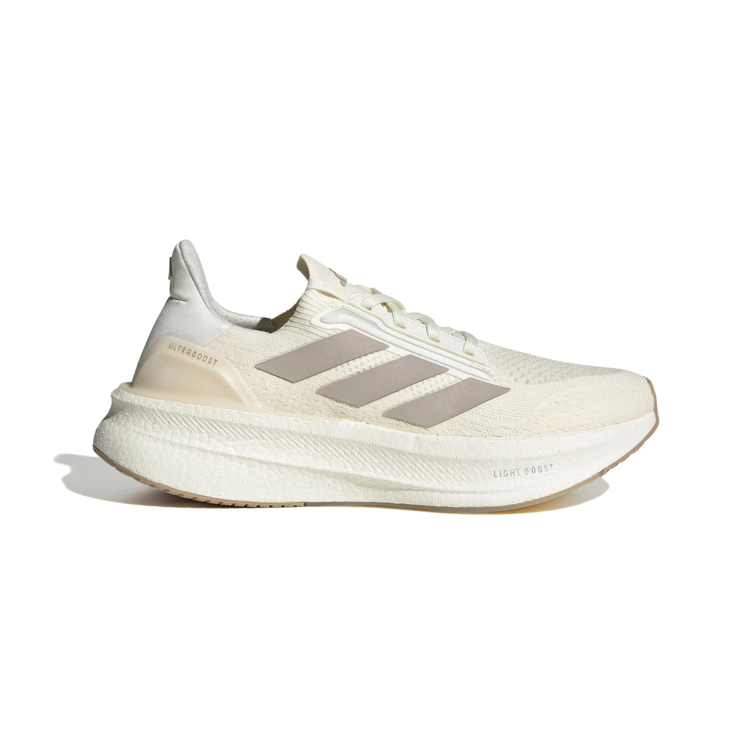 Women's Adidas Ultraboost 5x running in a bog area shoes