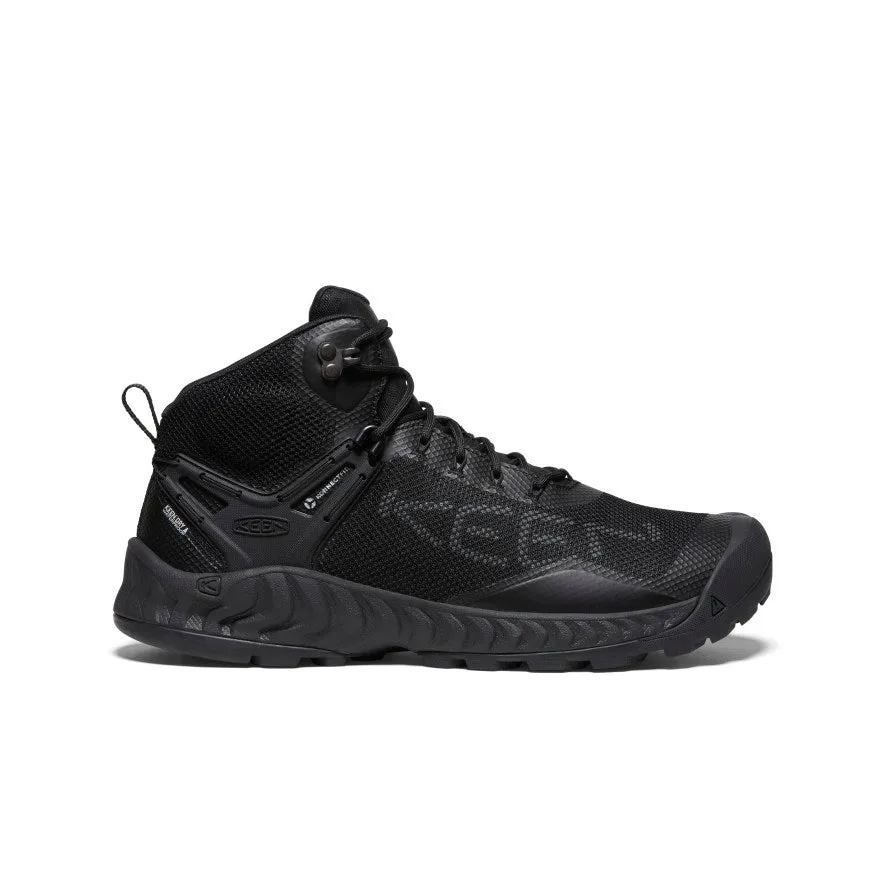 Men's NXIS EVO Waterproof Boot  |  Triple Black Secure Fit Hiking