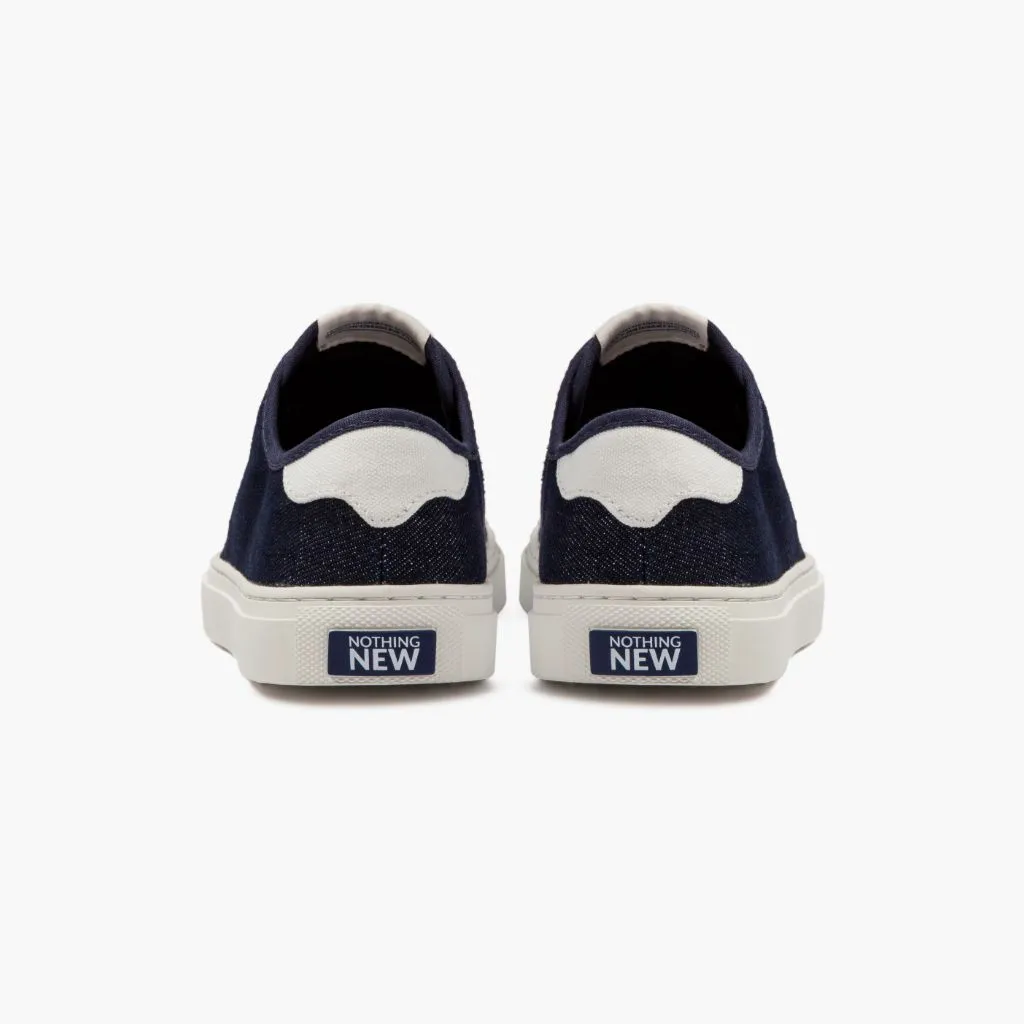 Women's Classic Low Top | Indigo x Off-White Stretchable Material Outfit Essential