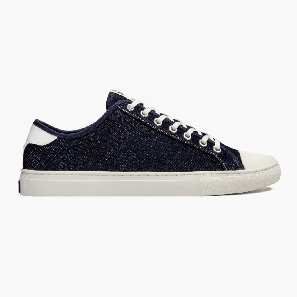 Women's Classic Low Top | Indigo x Off-White Lean Look