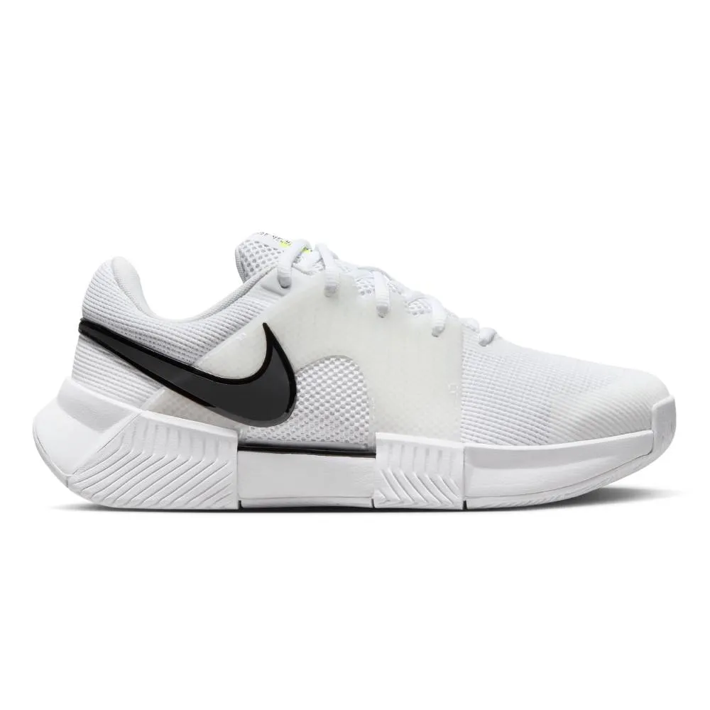 Nike Zoom GP Challenge 1 Women's Tennis Shoe (White/Black) Training Style Responsive cushioning
