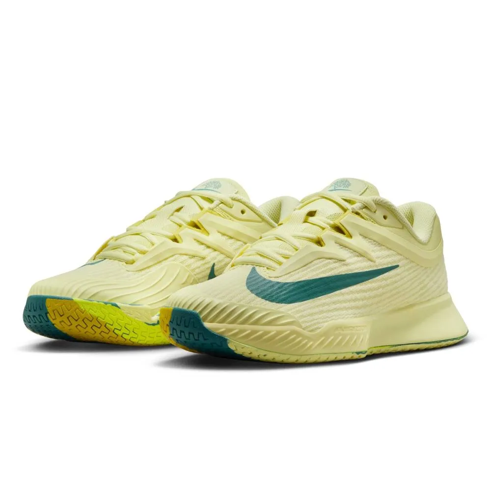 Nike Zoom Vapor Pro 3 Premium Women's Tennis Shoe (Luminous Green/Teal) Energy Boost Impact Absorb