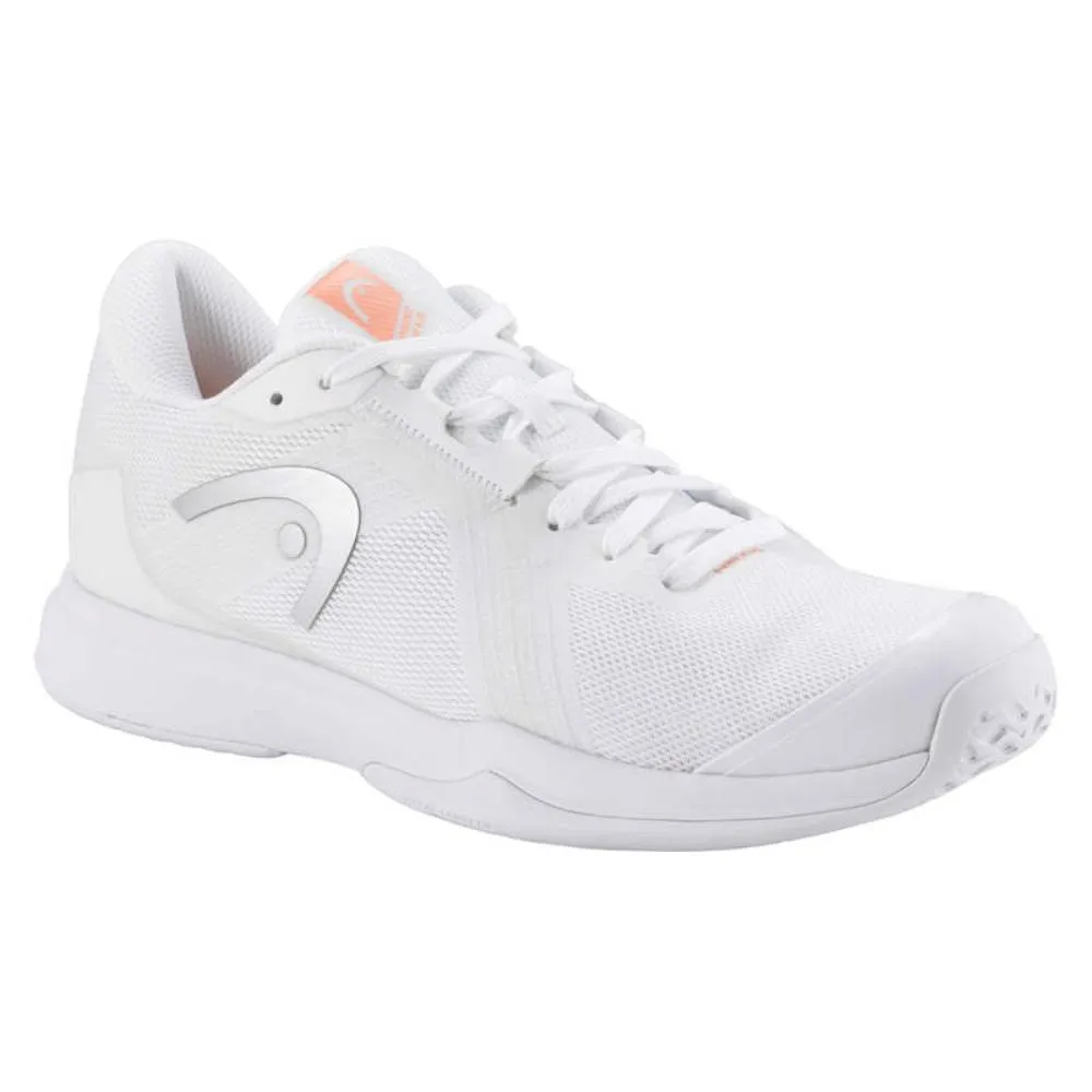Low Top Fashionable Head Sprint Team 4.0 Women's Tennis Shoe (White)