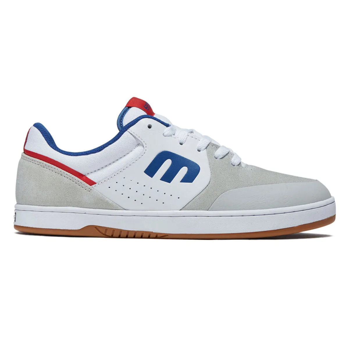 Etnies Marana Shoes - White/Blue/Red Street Movement