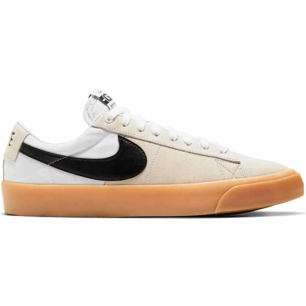 Nike SB - Blazer Low Pro GT Shoes White/Black-White-White Anti Odor