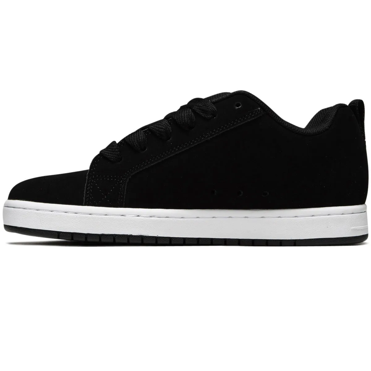 DC Court Graffik Shoes - Black Flexible Midsole Foot Security