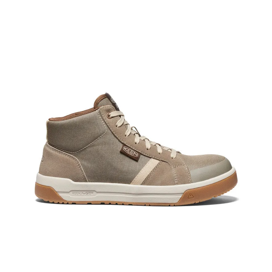 Men's Kenton Mid Work Shoe (Carbon Toe)  |  Brindle/Gum Climb Friendly Water Barrier