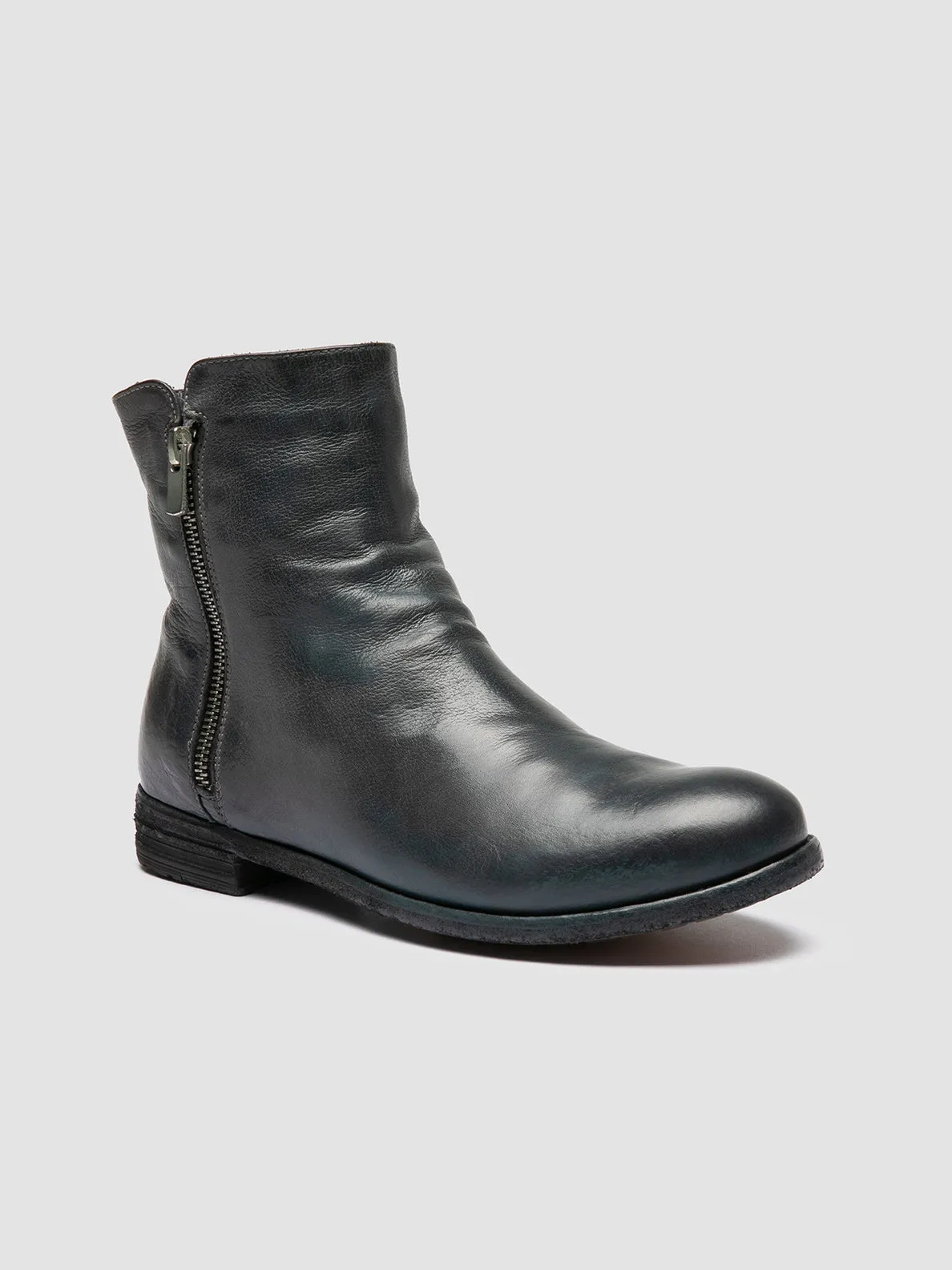 Long Walk Breathable LEXIKON 097 - Grey Leather Booties