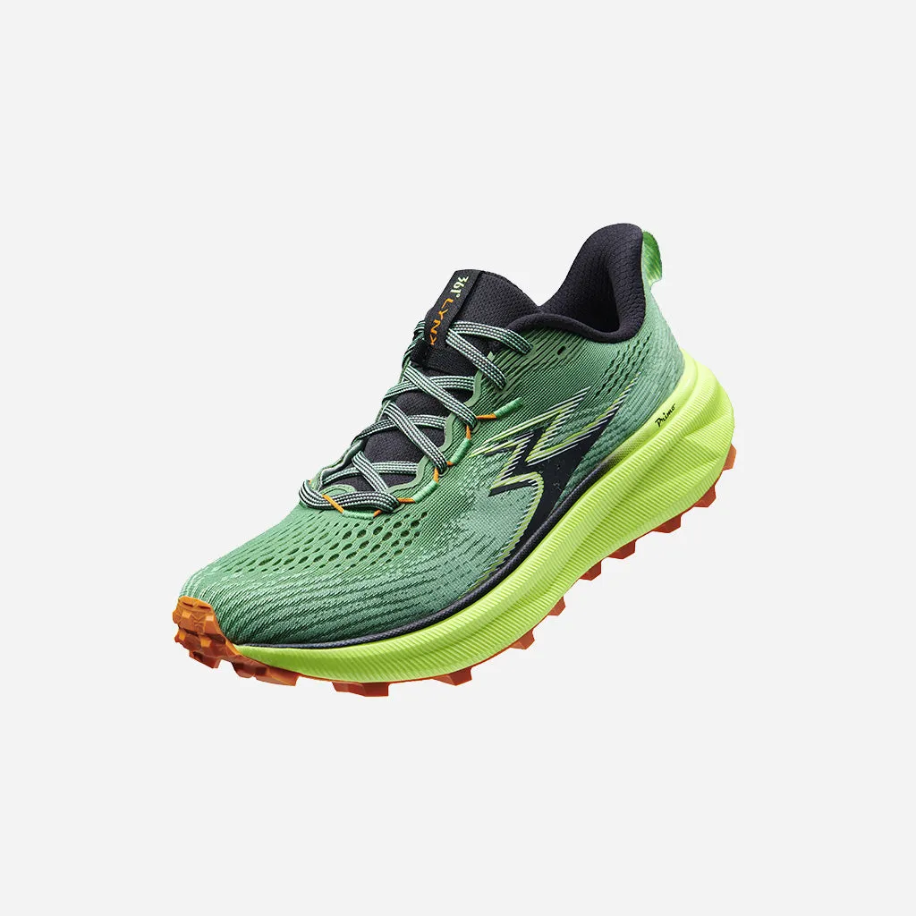 361-LYNX: Green/Yellow Foot Control flexible midsole shoes
