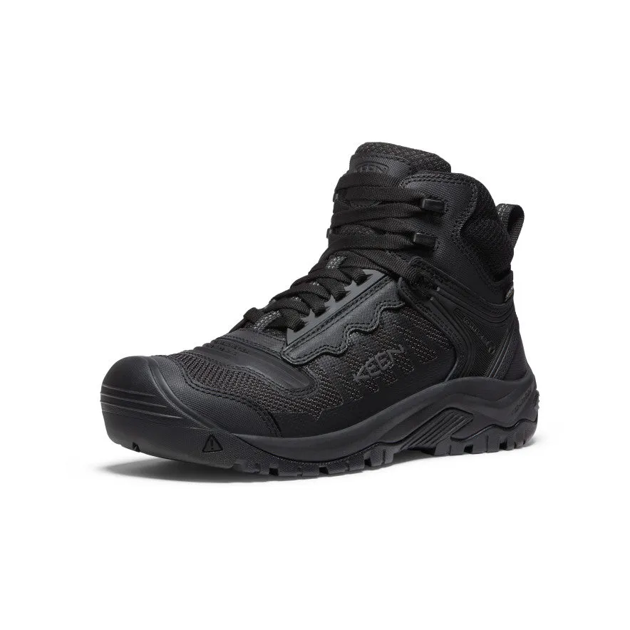 Ultimate Stability Design Flexible Boots Men's Reno Waterproof Mid (Soft Toe)  |  Black/Black