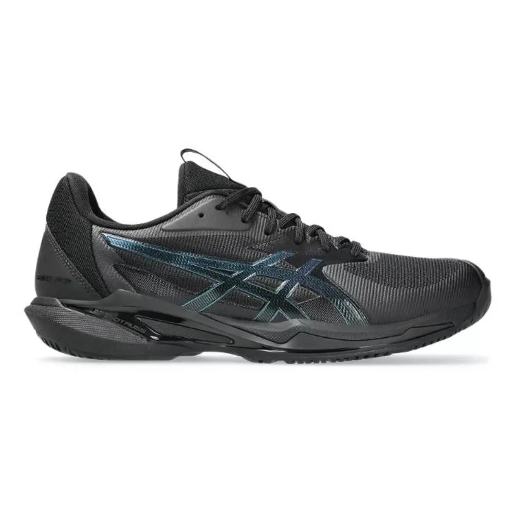 Asics Solution Speed FF 3 Night Energy Men's Tennis Shoe (Black/Prism Blue) Soft Padding