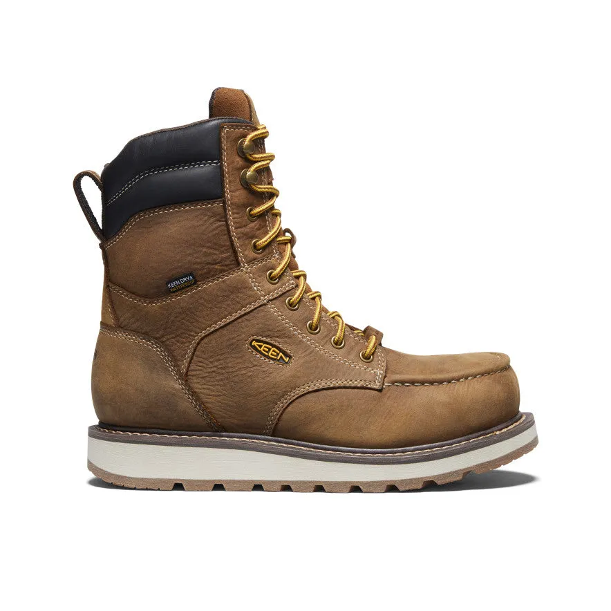 High Support Hiking Men's Cincinnati 8" Waterproof Boot (Carbon Toe)  |  Belgian/Sandshell