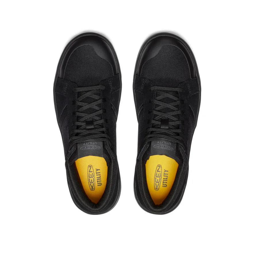 Men's Kenton Mid Work Shoe (Carbon Toe)  |  Black/Gum Ankle Support