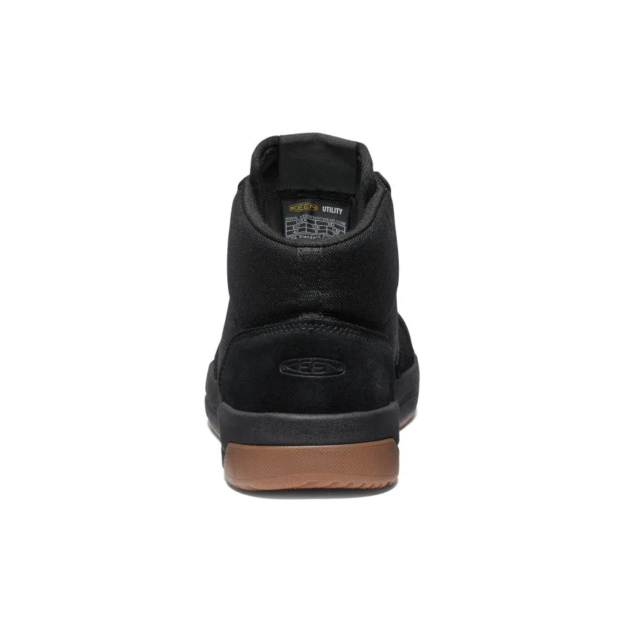Men's Kenton Mid Work Shoe (Carbon Toe)  |  Black/Gum Strong Cushion