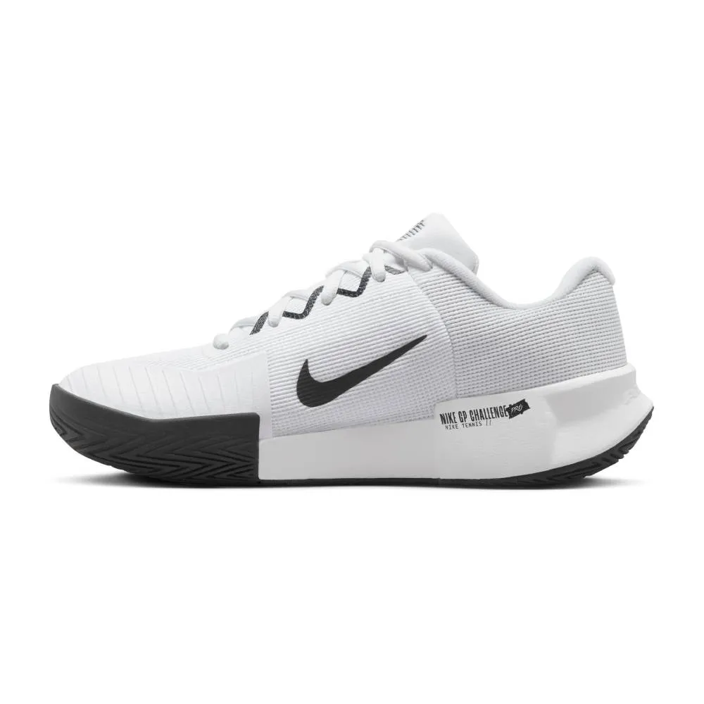 Nike GP Challenge Pro Women's Tennis Shoe (White/Black) Air Circulation