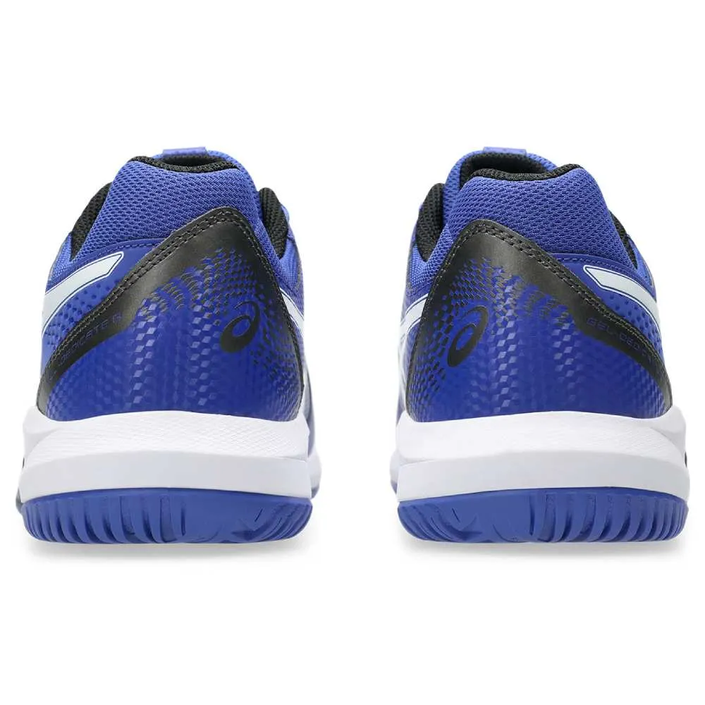 Enhanced comfort Breathable Upper Asics Gel Dedicate 8 Men's Tennis Shoe (Dark Cobalt/White)