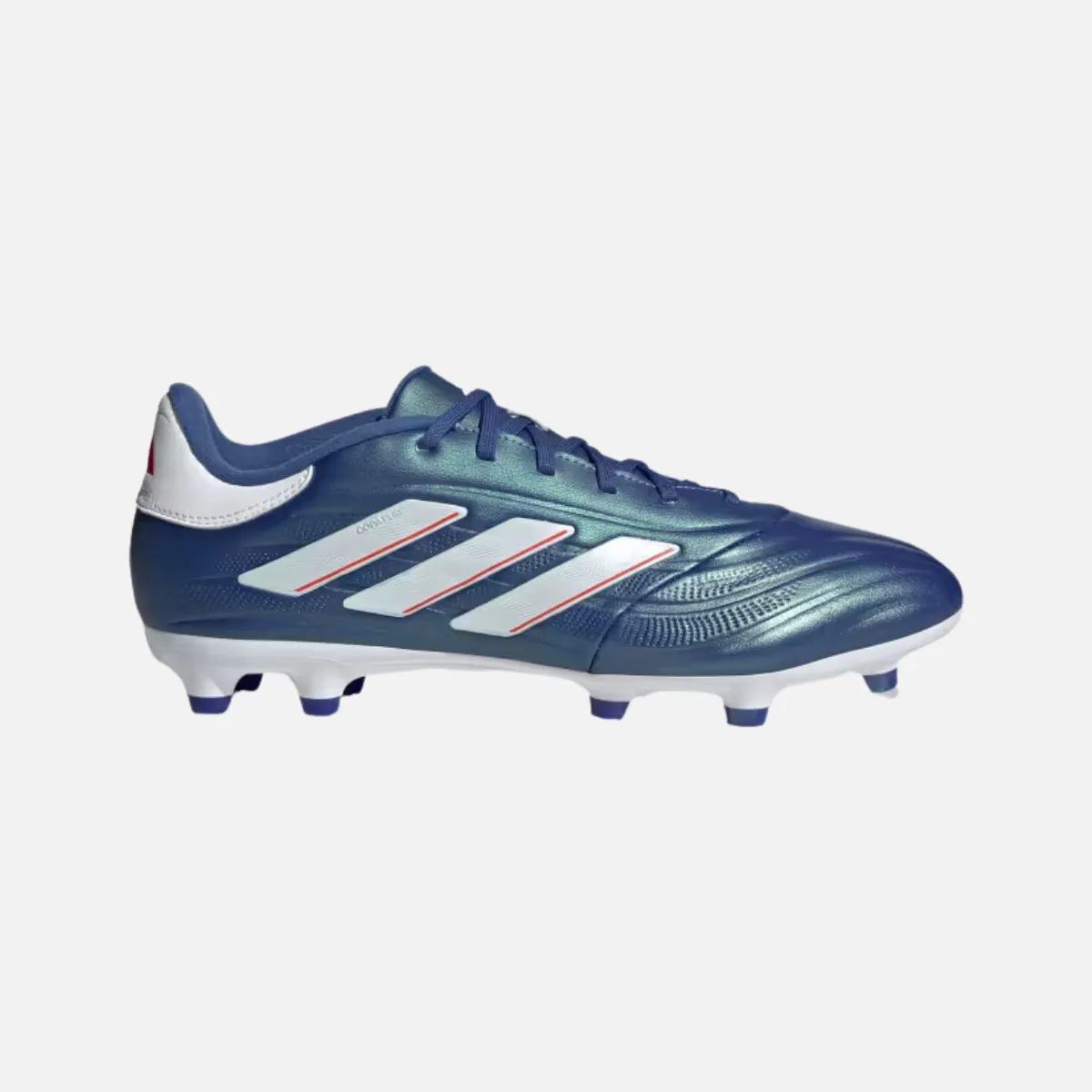 Adidas Copa Pure 2.3 Firm Ground Football Studs -Lucid Blue/Cloud White/Solar Red Zone Lock Touch control