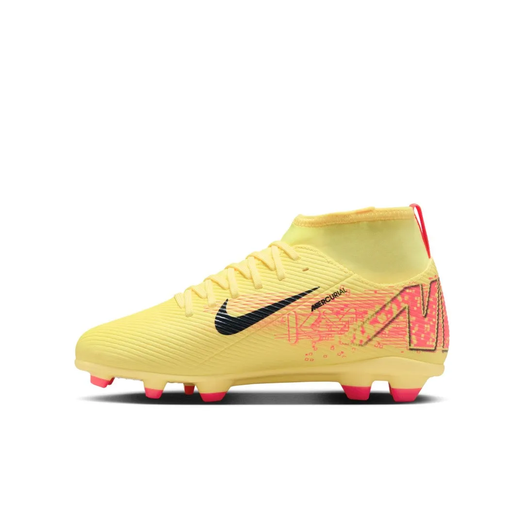 Jr. Mercurial Superfly 10 Club Kylian Mbappe Soccer Shoes Toe Cushion Stability frame