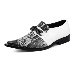 Nevil White Slip In Walk Fit No Hassle