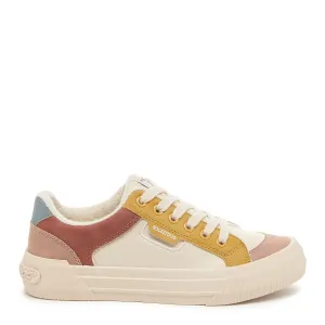Cheery Tan Color Block Sneaker mules Fast Fit