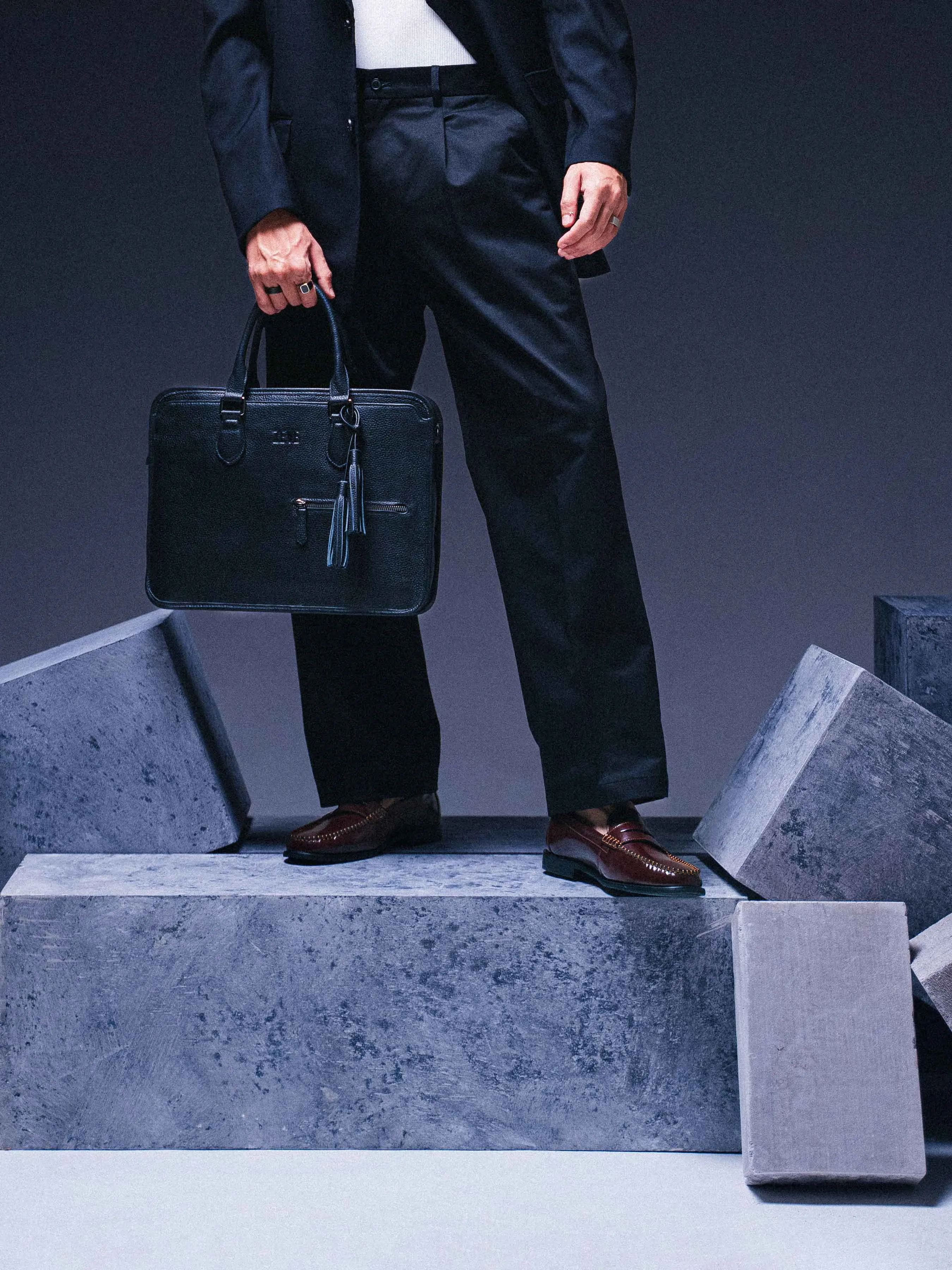 Pure Sprint Morning Breeze Penny Loafer - Brown Polished Leather