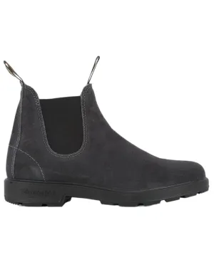 Blundstone 1910 Steel Grey Suede Leather Chelsea Boots Comfy And Warm