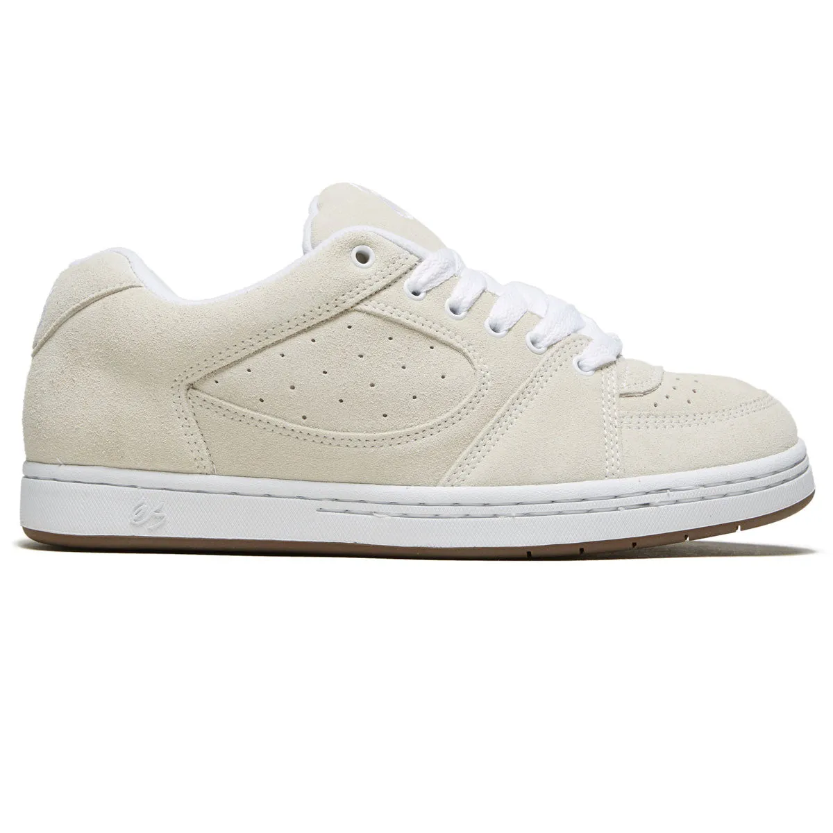 Cushioned Grip eS Accel Og Shoes - White/Gum