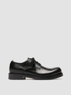 Weekend Fit Urban Choice BULLA 001 - Black Leather Derby Shoes