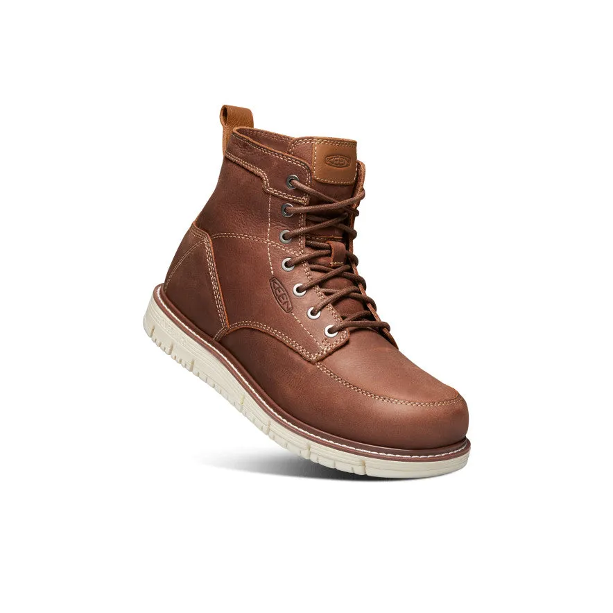 Outdoor Experience Eco Path Men's San Jose 6" Boot (Soft Toe)  |  Gingerbread/Off White