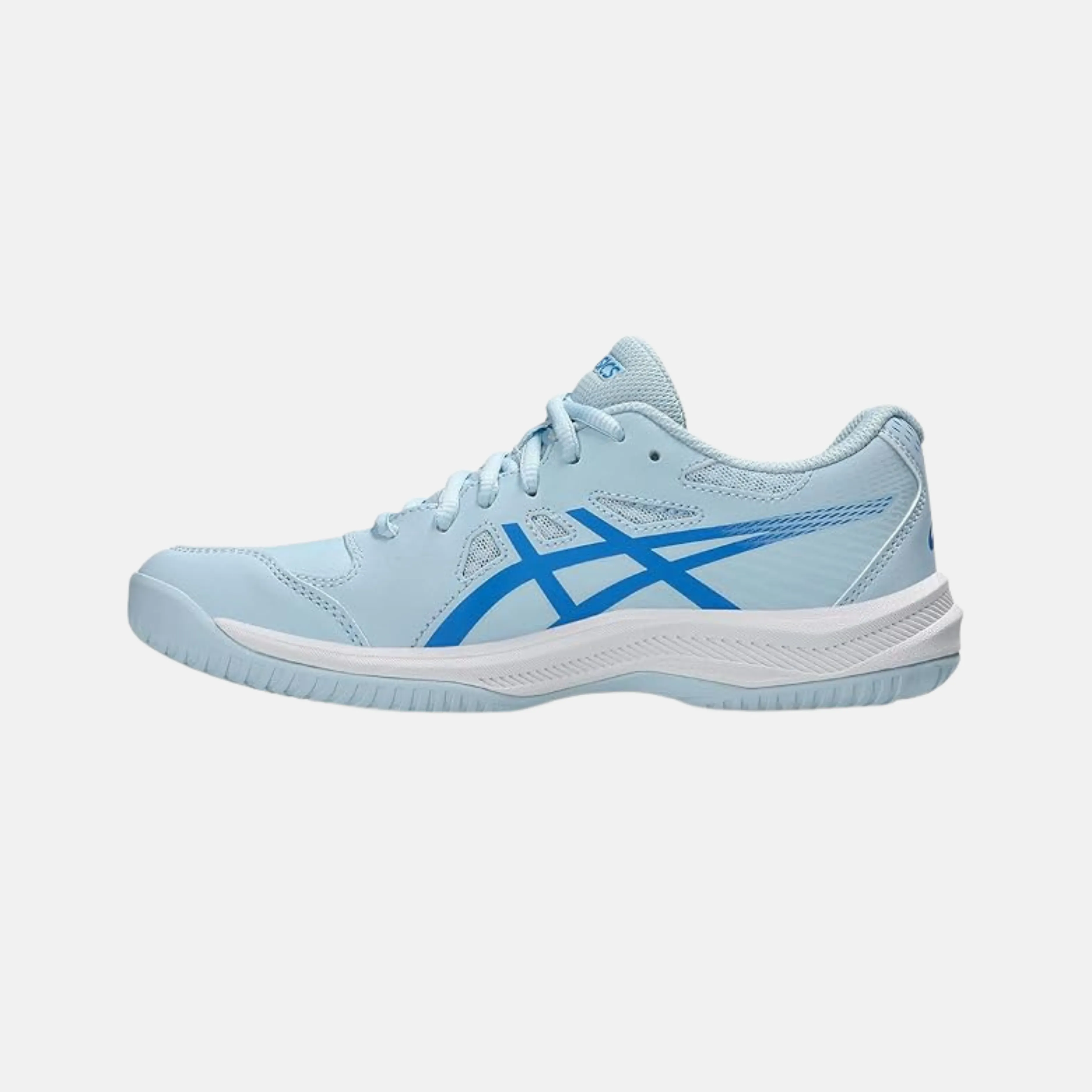 Daily Activity Training Style ASICS Court Slide 4 Women??s Tennis Shoes ?C Light Blue/Blue Coast