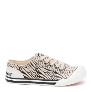 Chic Style Anti Bacterial Jazzin Zebra Sneaker