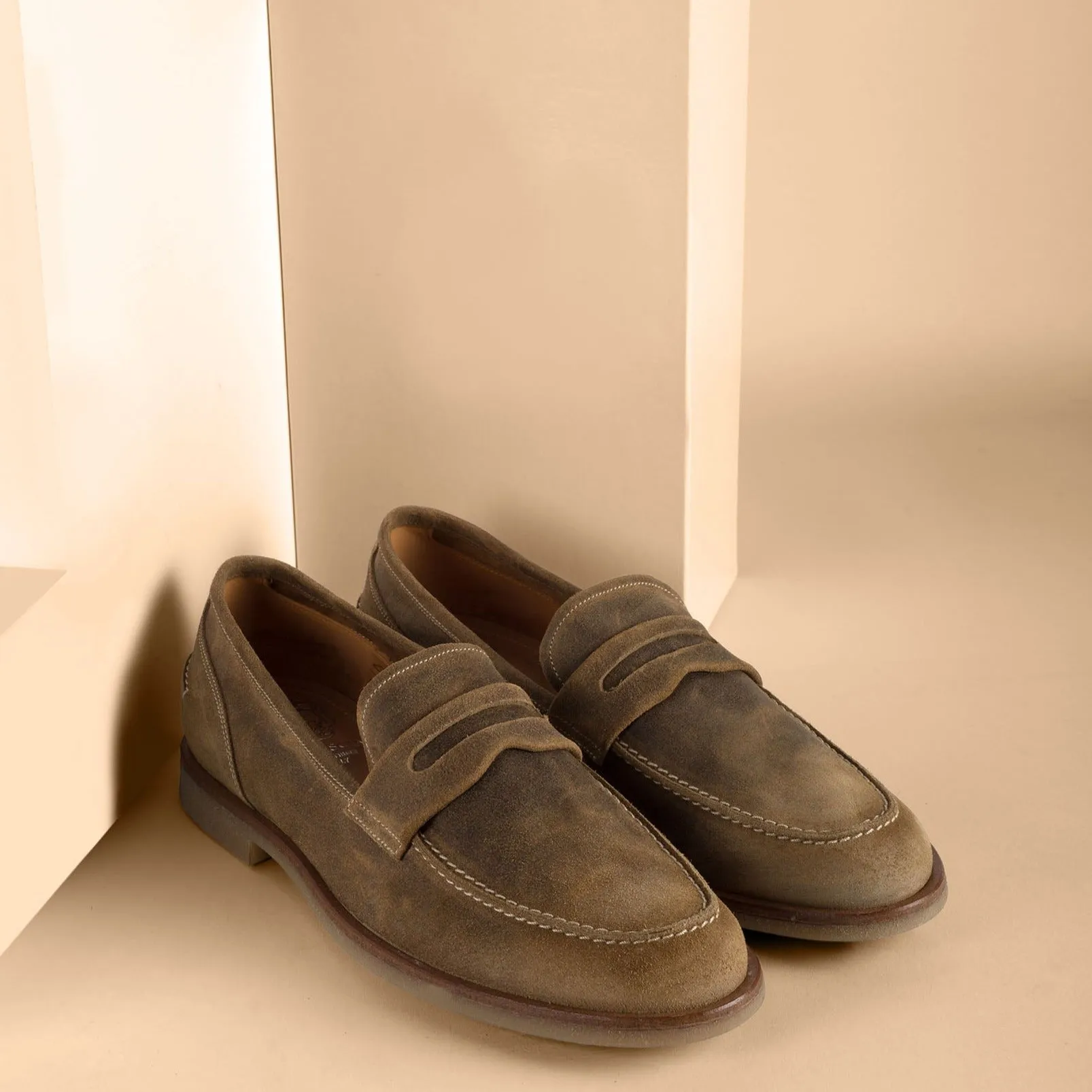 Bright Step HOMER 89006<br>Desert brown loafer