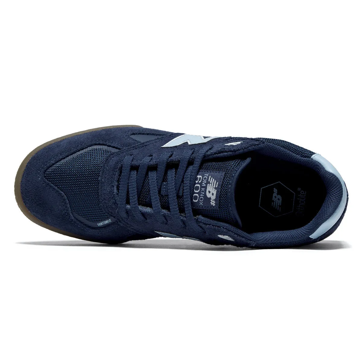 New Balance 600 Tom Knox Shoes - Navy/Gum Easy Maintenance PU midsole