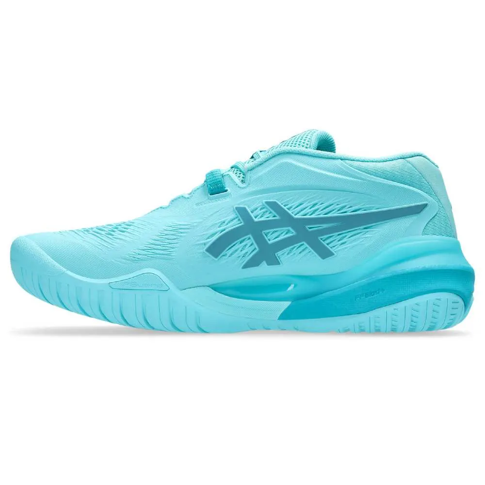 Slip Resistant Asics Gel Resolution X Men's Tennis Shoe (Ice Mint/Lagoon)