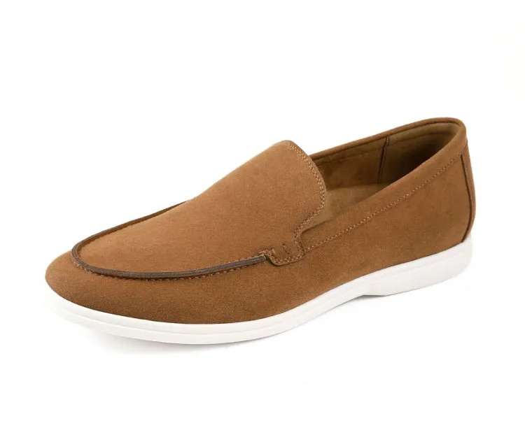 Coffee Corner Casual Style Slip-ons Deniz Cognac